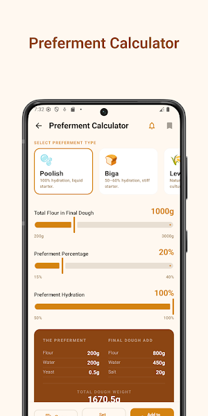 Dough Calc: Pizza & Bread Screenshot 2