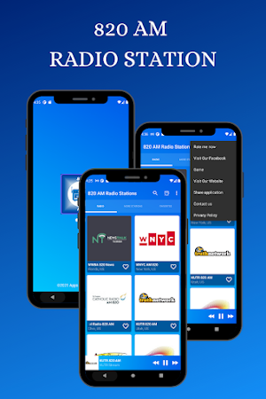 820 AM Radio Stations Online Screenshot 0