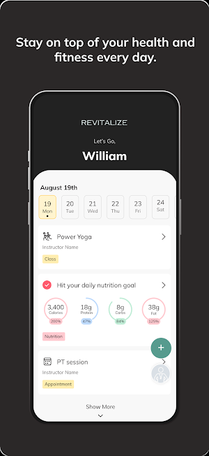 Revitalize Performance Screenshot 1