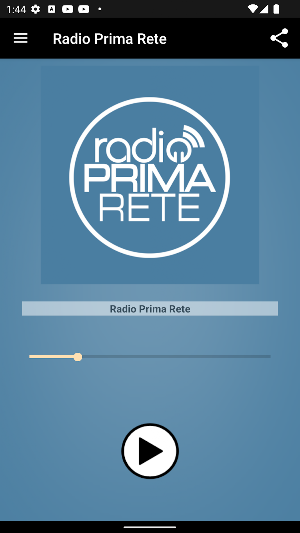 Radio Prima Rete Screenshot 0