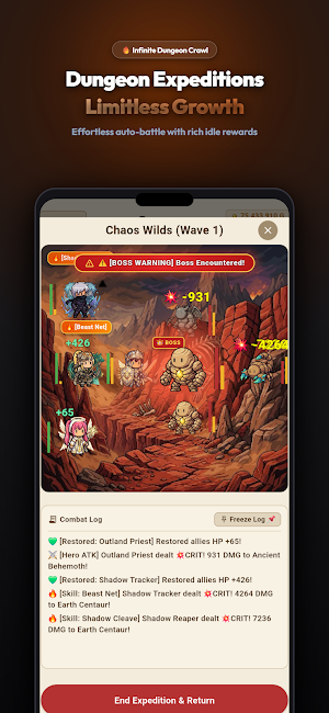 Grow Estate : Idle RPG Screenshot 3