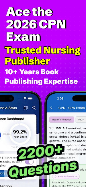 CPN Pediatric Nurse Exam 2026 Screenshot 1