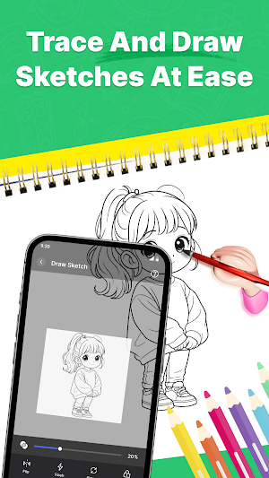 AR Draw - Sketch Anime Cartoon Screenshot 0