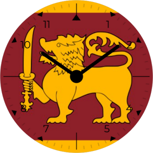 Sri Lanka Analog Watch Face Screenshot 0