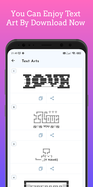 Stylish Text - Name Generator Screenshot 1