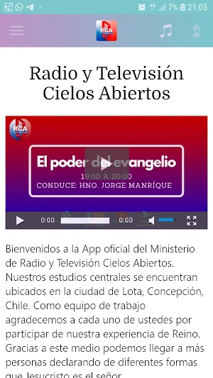 Radio TV Cielos Abiertos Screenshot 3