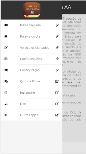 Bíblia Sagrada Almeida Atualizada - V1 Screenshot 1