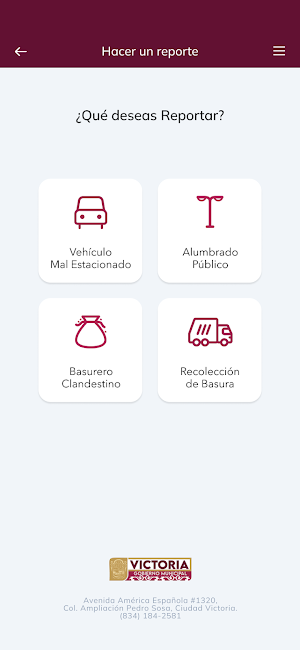 Reporte Ciudadano Victoria Screenshot 2