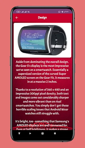 Samsung Galaxy Gear S guide Screenshot 3