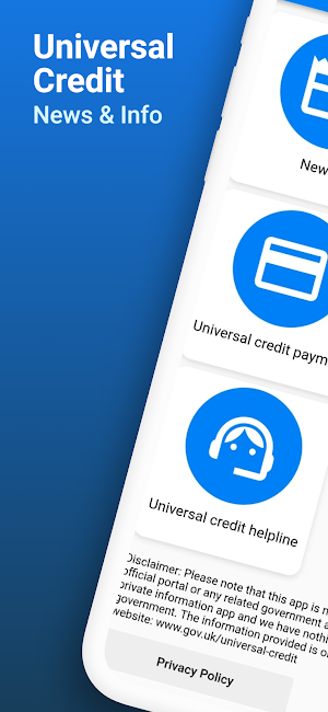 Universal Credit: News & Info Screenshot 0