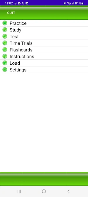 Test Exam AFQT Review Screenshot 0