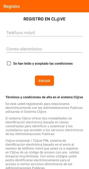 Asistente Clave y Clave Permanente Screenshot 2