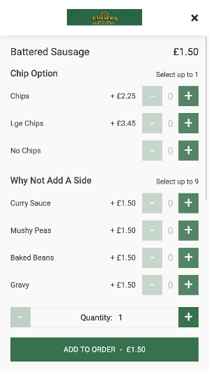 Fishers Fish & Chips Screenshot 2