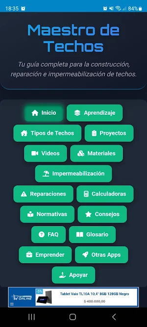 Maestro De Techos Screenshot 0