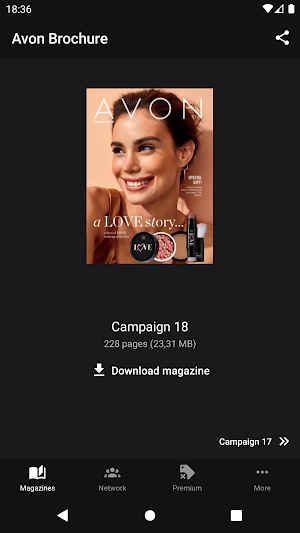 Avon Brochure - Product catalog Screenshot 0