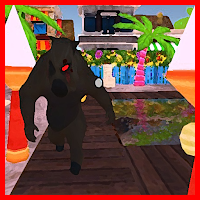 one eye scary pig:house escape