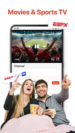 Live TV: Movies Tv and Shows Screenshot 2