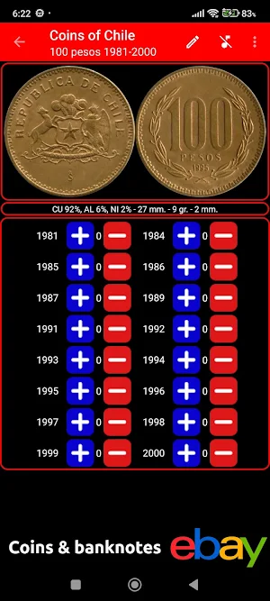 Coins of Chile Screenshot 3