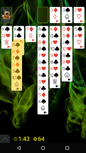 Queenie Solitaire Screenshot 2