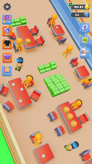 Fast Food: Idle Cooking Game Screenshot 2