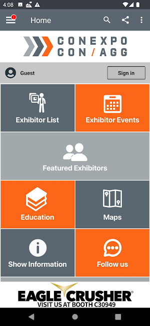 CONEXPO-CON/AGG and IFPE Screenshot 1