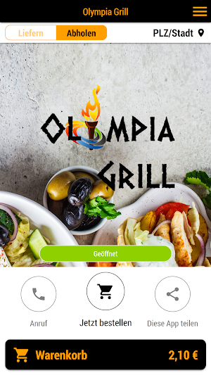 Olympia Grill Screenshot 0