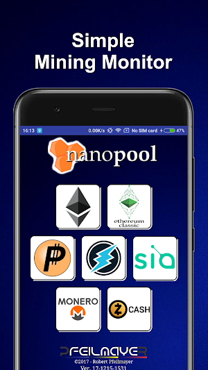 Simple Mining Monitor Screenshot 1