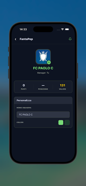 FantaPep Screenshot 1