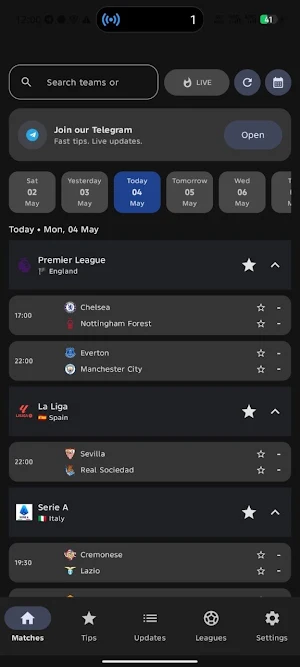 GoalRadar Screenshot 0