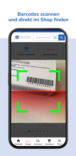 Preussen Apotheke Screenshot 2
