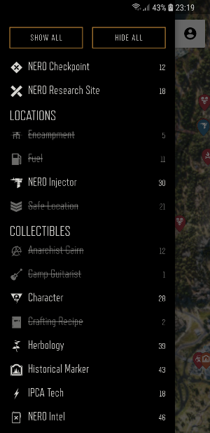 MapGenie: Days Gone Map Screenshot 1