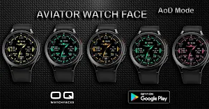 Aviator's Watchface Wear OS Screenshot 3