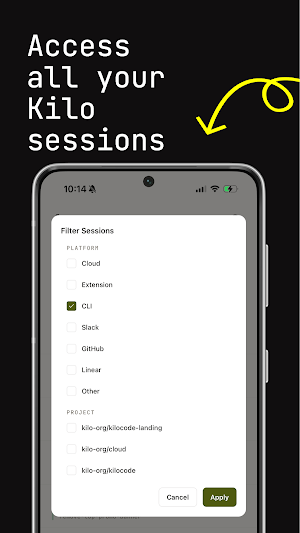 Kilo Code – AI Coding Agents Screenshot 2