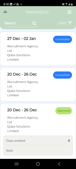 BHP Recruitment Services UK Screenshot 1