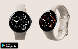 Pixel Minimal Animated Watch Screenshot 1