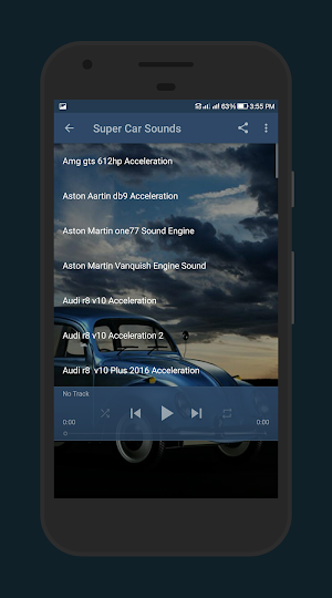 Super Car Sounds Screenshot 1