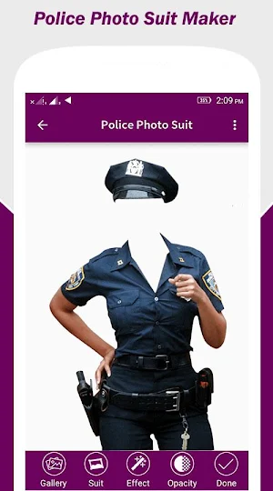 Police Photo Suit Screenshot 3
