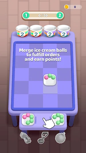 Ice Cream Sort Delivery Screenshot 0