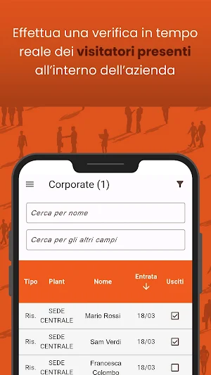 AppReception - People Inside Screenshot 1