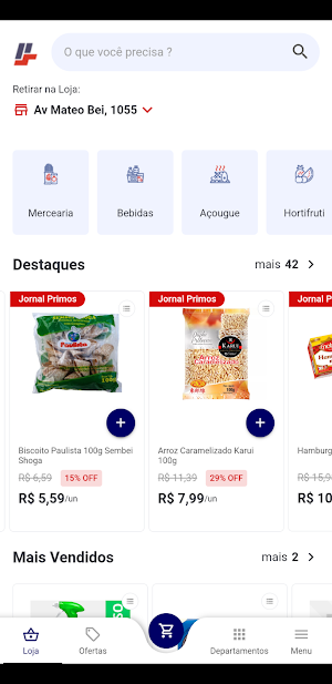 Primos Supermercados Screenshot 0