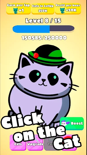 Cats Clicker – Meow Kitty Game Screenshot 0