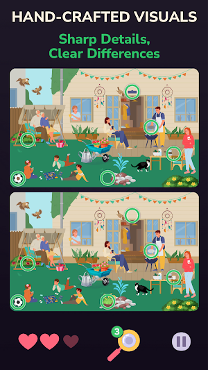 TwinSeek: Find the Differences Screenshot 1
