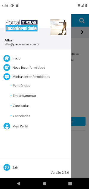 Inconformidade Atlas Screenshot 3
