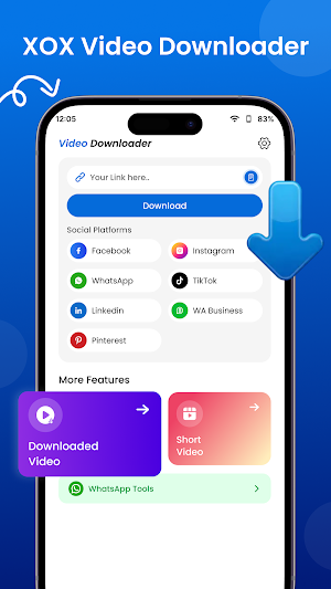 XOX HD Video Downloader Screenshot 1