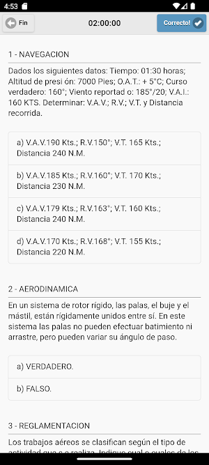 Quiz PPL(H) Español Screenshot 2