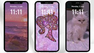 Glitter Wallpaper App For Girl Screenshot 3