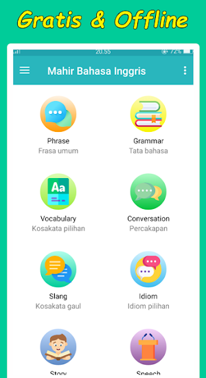 Mahir bahasa Inggris Screenshot 0