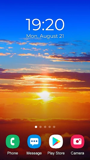 Orange Wallpaper 2023 Screenshot 2
