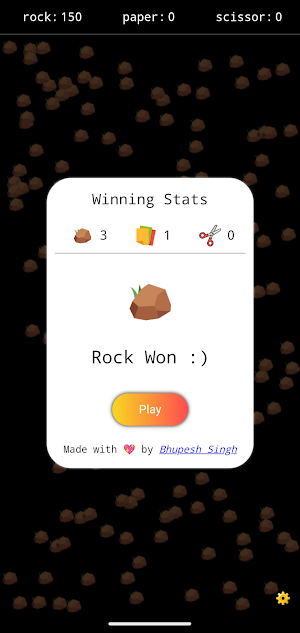 rock paper scissor : Simulator Screenshot 2
