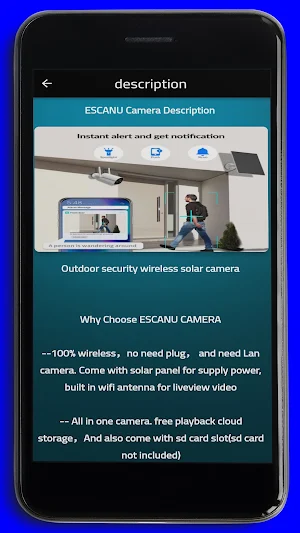ESCANU Camera Guide Screenshot 2